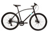 Hybrid black the perfect commuter bike by p3 cycles, an all terrain urban bicycle with 8-speed