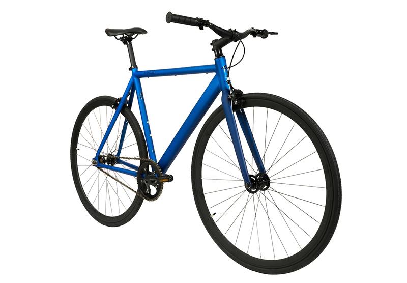 Track blue p3 cycles: fixie gear bike or urban track bike with a single speed and aluminum frame