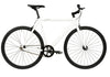 Track white p3 cycles: fixie gear bike or commuter bike with a single speed and aluminum frame